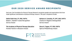 FPTR 2020 Service Award Recipients