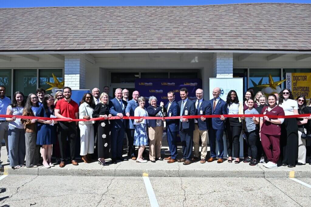 LSUHS in Lafayette Ribbon Cutting